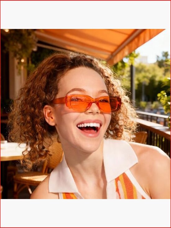 10 Pack Retro Chunky Rectangle Sunglasses UV Protection Party Favors main image 4